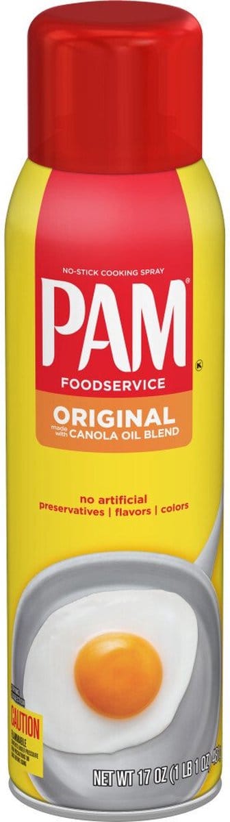 PAM Cooking Spray Original - (Grootverpakking) 1594 Doseringen - 17oz