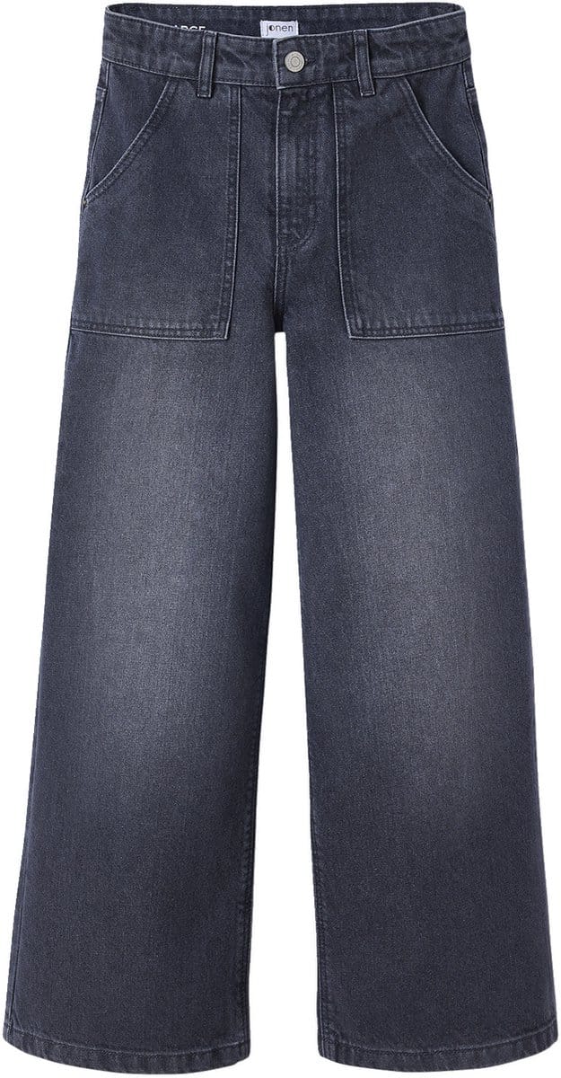 Jonen Wijde jeans met timmermanszakken voor meisjes JONEN