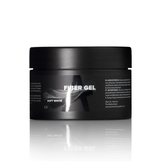 Astonishing Fiber Gel Soft White 14gr