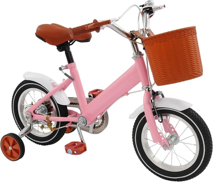 Kinderfiets - Loopfiets - Leren Fietsen - Stabiel Frame - 12 Inch - Groen
