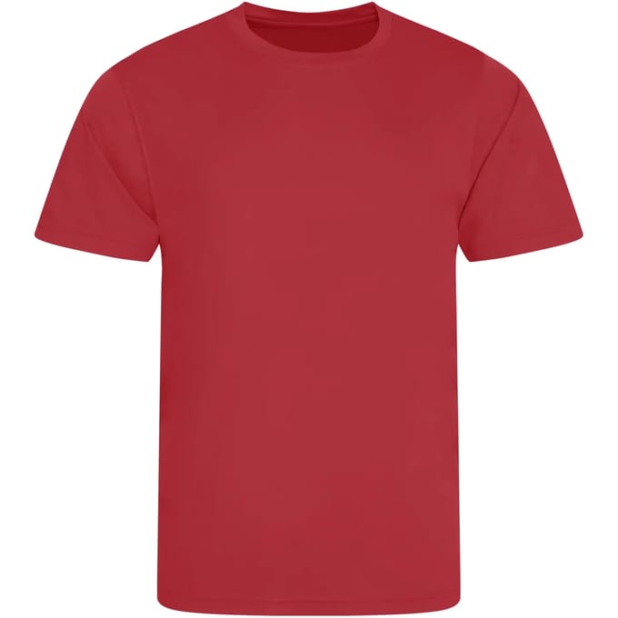 Herensportshirt 'Cool Smooth' Fire Red - M