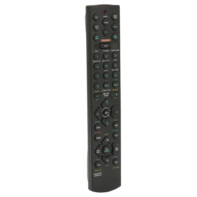Afstandsbediening Professionele Home Theater AV-Receiver Afstandsbediening Vervanging voor RX V396 RX black