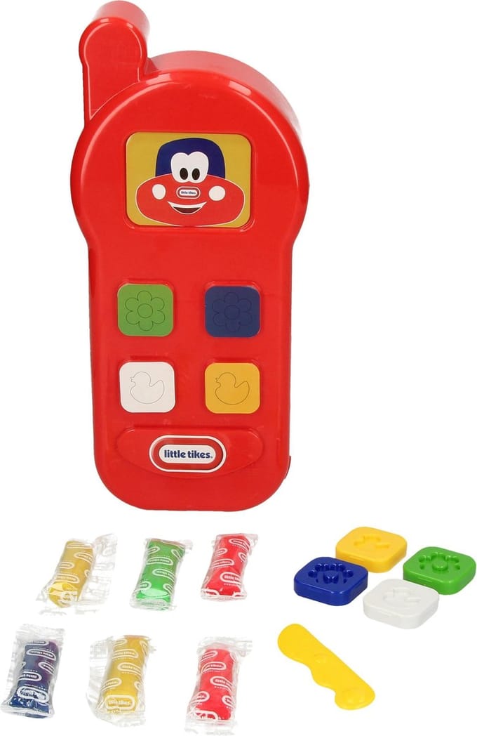 Voorjaarsactie 50% korting - Little Tikes klei telefoon set - play dough