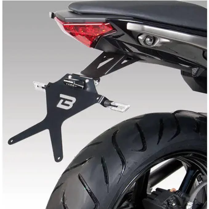 Motorfiets kentekenplaathouder Barracuda Kawasaki ER6-N 2012