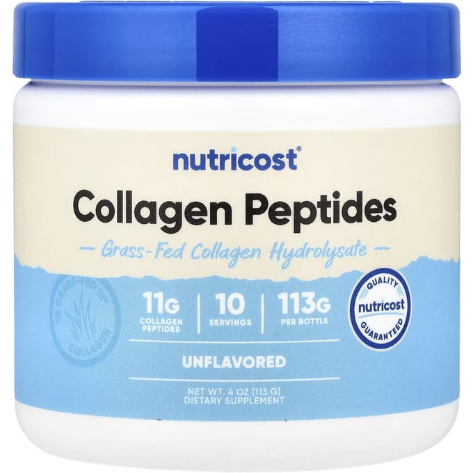 Collageen Peptiden van Grasgevoerde Runderen, Ongezoet, 113G (4 Oz)
