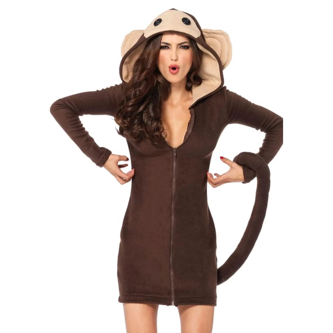 Damesjurk Leg Avenue Cozy Monkey