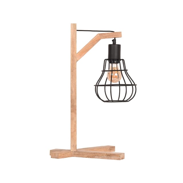 LABEL51 - Tafellamp Drop - Zwart - 34x29x53cm