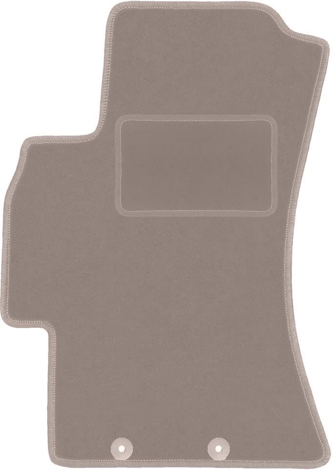 Beige bestuurdersmat voor: Subaru Forester III SUV (2008-2013)