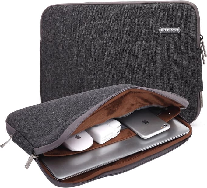 Waterbestendige Laptoptas met Visgraatpatroon voor 15-15.6 inch Laptops