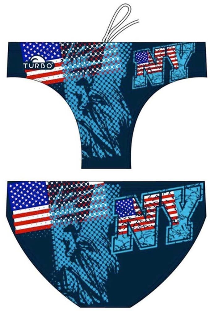 Turbo Ny Stars Zwemslip Blauw 2XL Man