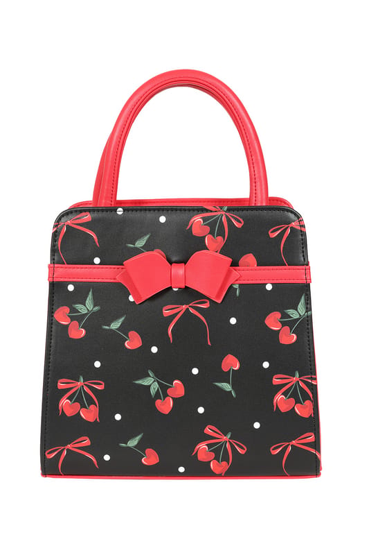 Banned Cherries and Bows Handbag Unisex Handtas - meerkleurig - Standard