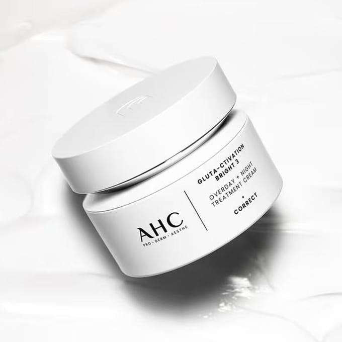 AHC - Gluta-Ctivation Bright 3 Overday + Night Treatment Cream 2026 Version - 50ml