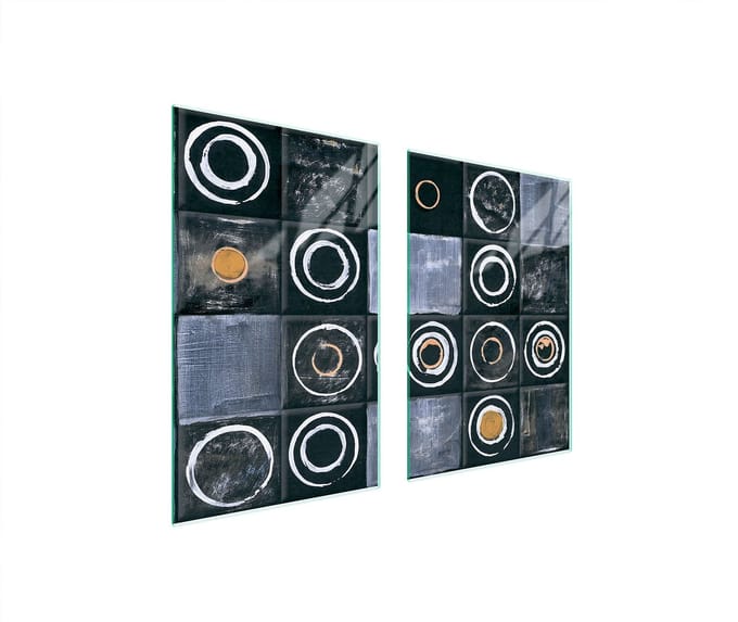 TMK ArtDeko - Gardeplaat - Thermisch getemperd glas - 65x52 cm - Veelzijdig
