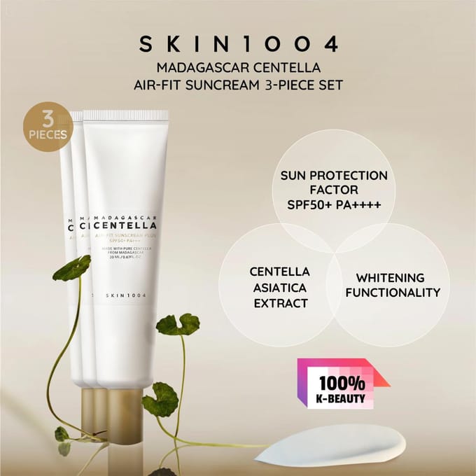 SKIN1004 Madagascar Centella Quick Calming Pad beige