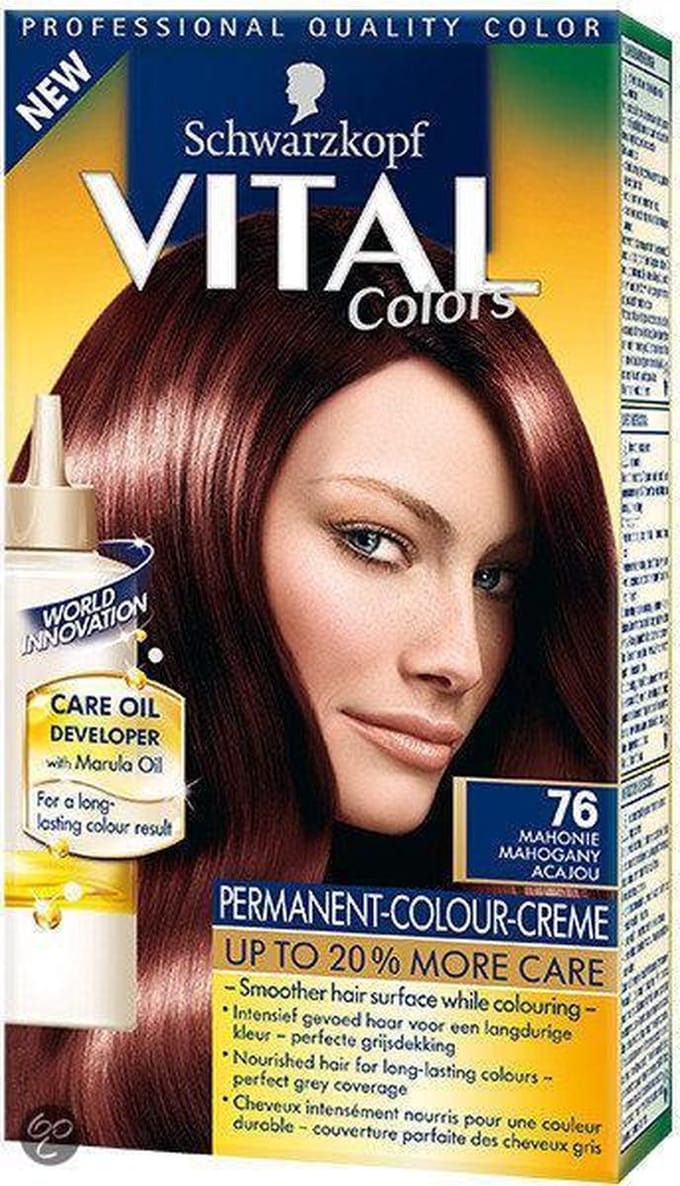 Vital Colors 76 Mahonie  - Haarverf