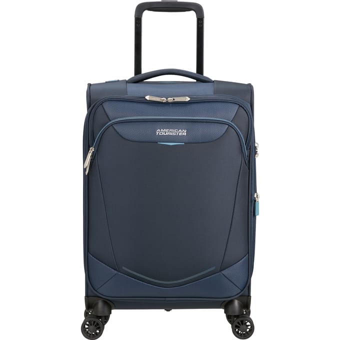 American Tourister Summerride Spinner 55/20 Expandable TSA Length 35Cm Navy