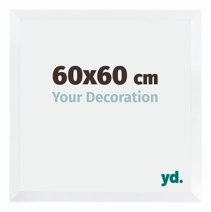 Your Decoration - Fotolijst 60x60 cm - MDF - Wit Mat - Catania