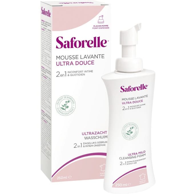 Saforelle Wasschuim Ultrazacht 250ml