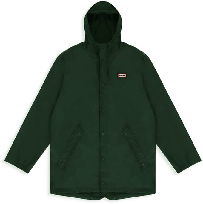 Hunter Pu Raincoat Unisex Regenjas - Groen