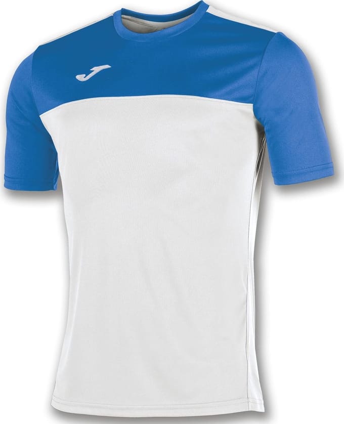 Joma Winner Shirt Korte Mouw Kinderen - Wit / Royal | Maat: 128-140
