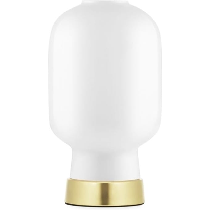 Normann Copenhagen - Amp brass Tafellamp - wit/messing