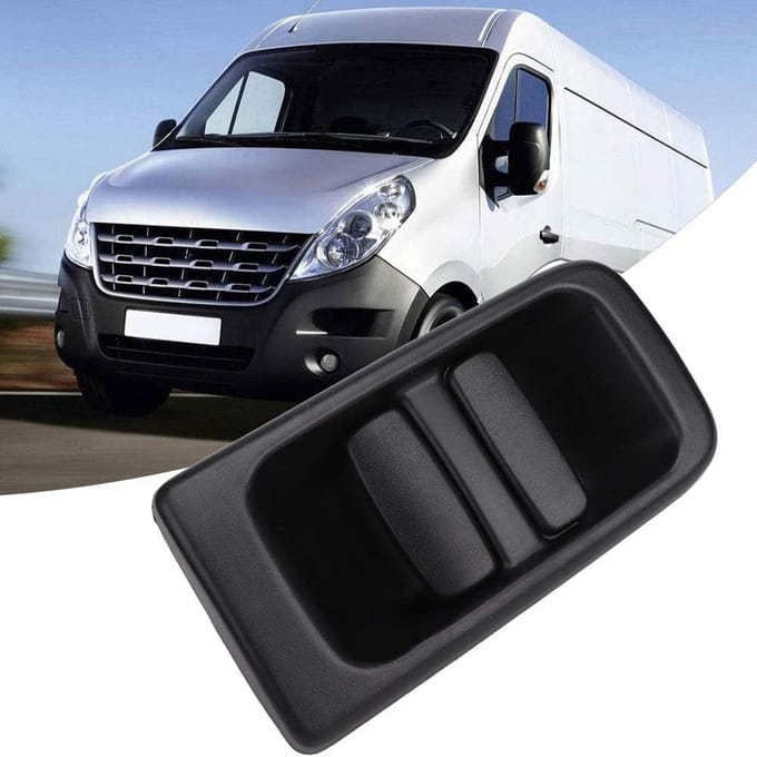 Rechterzijde passagierszijde buitendeurgreep 8200856290 voor 98 Renault Master 2 black
