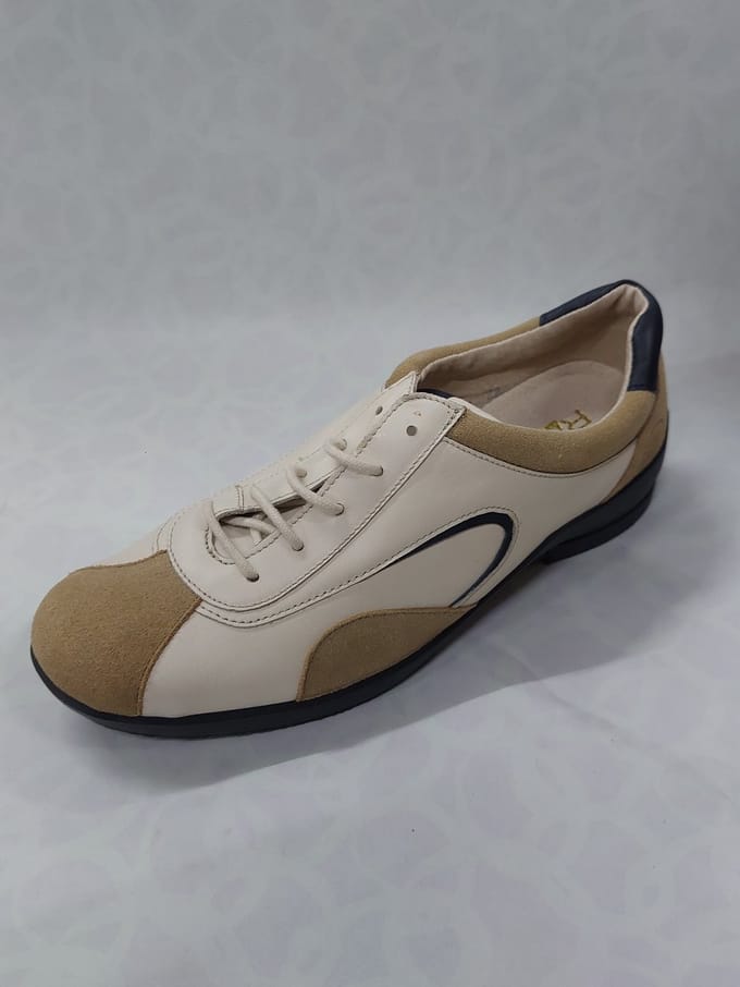 ROHDE 1069 / veterschoenen / wit - beige / maat 37