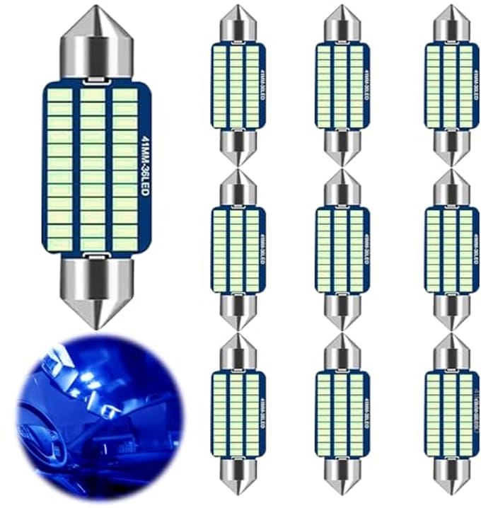 LED Auto Interieurverlichting 41 mm - Plug and Play 12V