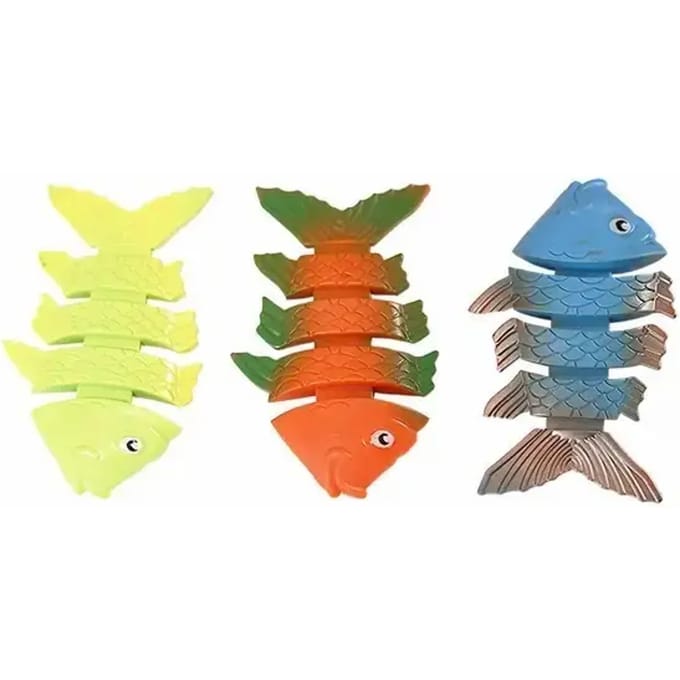 Set van 3 watervissen Softee