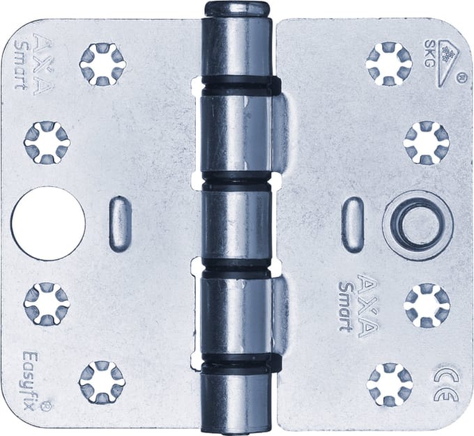 Axa 1687-10-23/VE Smart veiligheidsscharnier Easyfix - 102 x 89 x 3.0mm