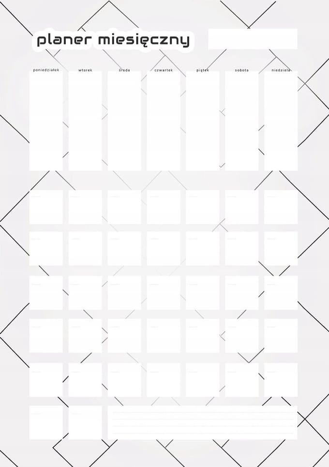 Wallvy - Maandplanner Magnetisch - 40x56cm - Personaliseerbaar - Droog Afneembaar