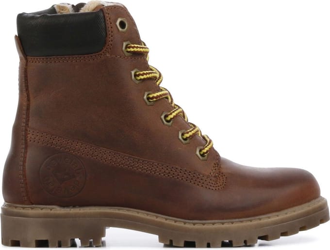 Develab Jongens Veterboots - 41073 - Cognac - Maat 33