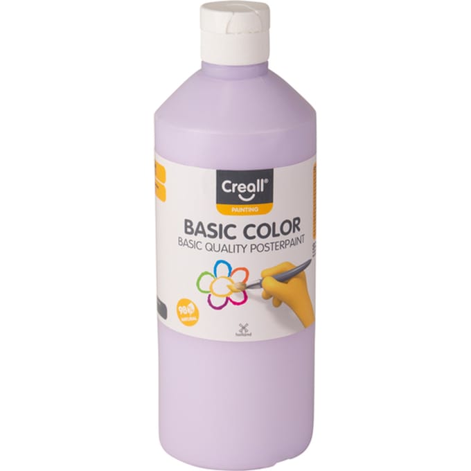 Plakkaatverf Creall basic pastel violet 500ml