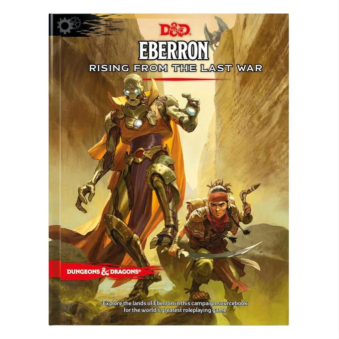 Dungeons and Dragons RPG Adventure Eberron: Rising from the Last War