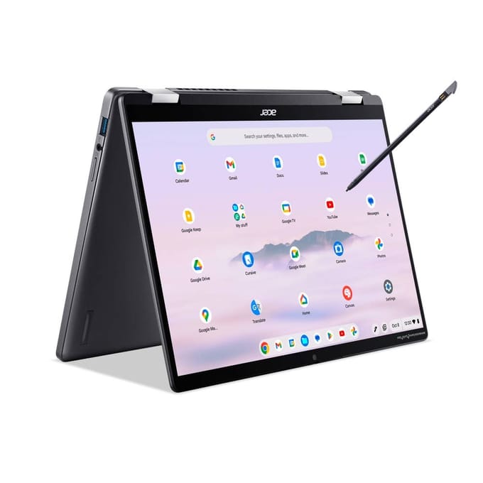 Acer Chromebook Plus Spin 714, CP714-1HN-55DT, Chromebook, Convertible, Grijs
