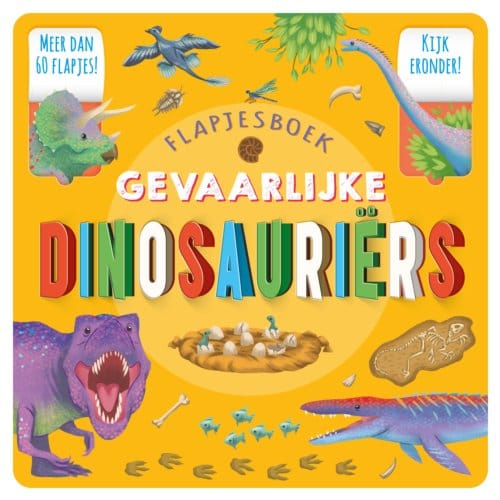 Flapjesboek Gevaarlijke Dinosauriërs - Helen Catt