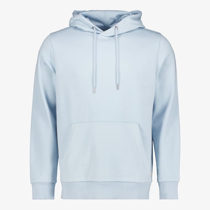Produkt heren hoodie lichtblauw - Maat M