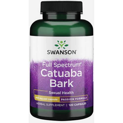 Swanson Passion Catuaba 465 mg 120 capsules