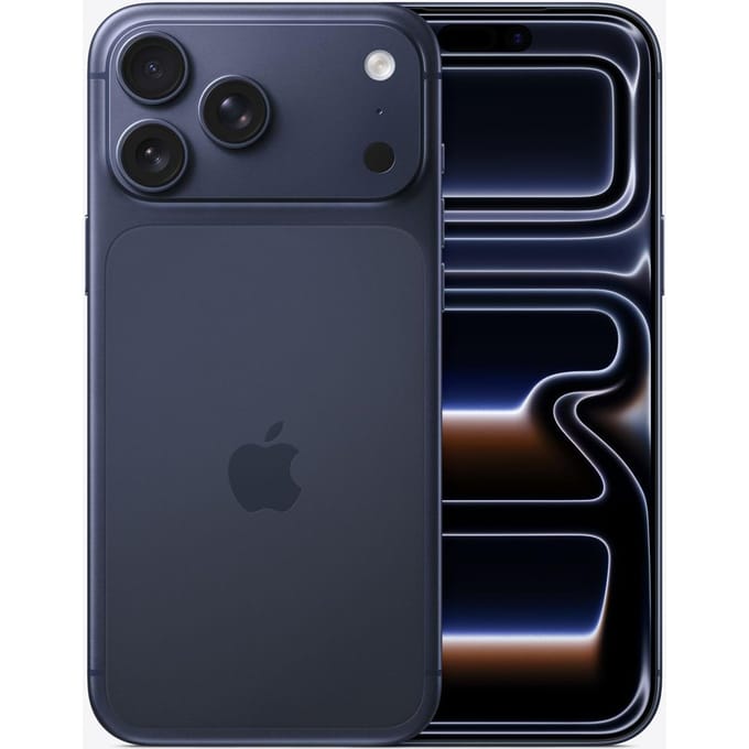 Apple iPhone 17 Pro Max - SIM unique, + eSIM, 12+256 Go bleu