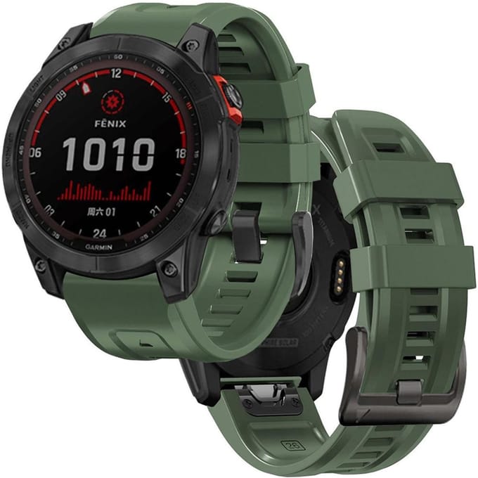 Tech-Protect IconBand Strap for Garmin Fenix 5 / 6 / 6 Pro / 7 - Green