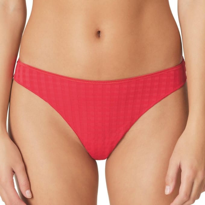 String met structuurmotief, model 'Avero Thong'