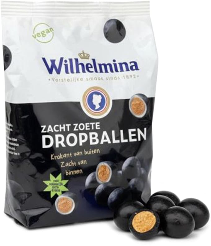Wilhelmina Zoete Dropballen - 800 gram