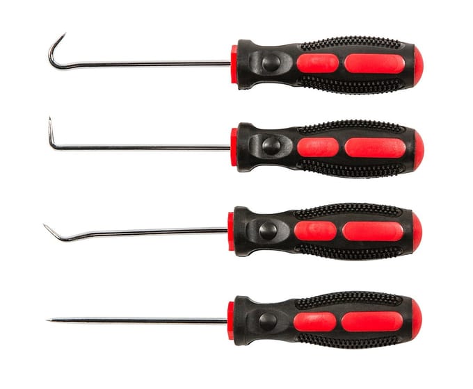 Grupa Topex - Haken Set - 150 mm - Vierdelig - Staal