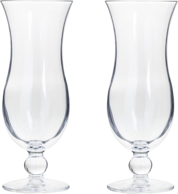Secret de Gourmet Cocktail glazen - 8x stuks - 440 ml - transparant - 8 x 21 cm