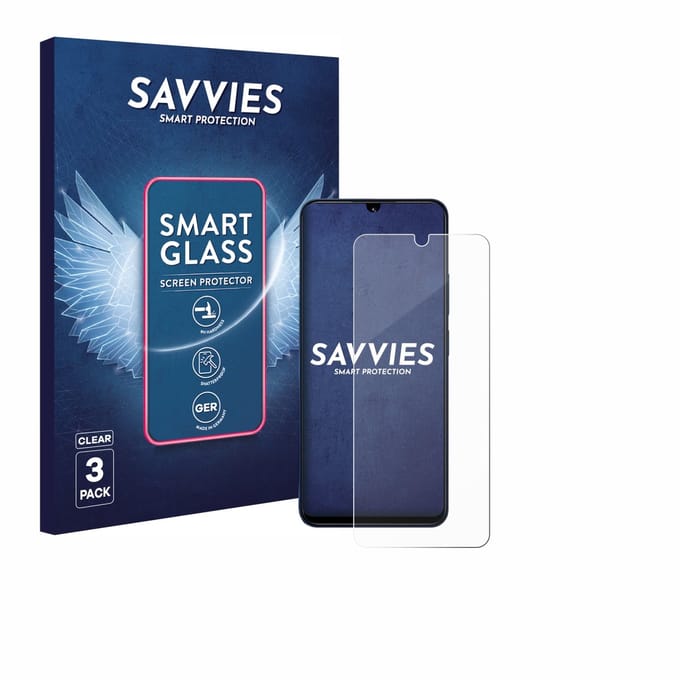 3 Stuks Savvies Screenprotector - geschikt voor Xiaomi Redmi 14C - beschermfolie glas transparant