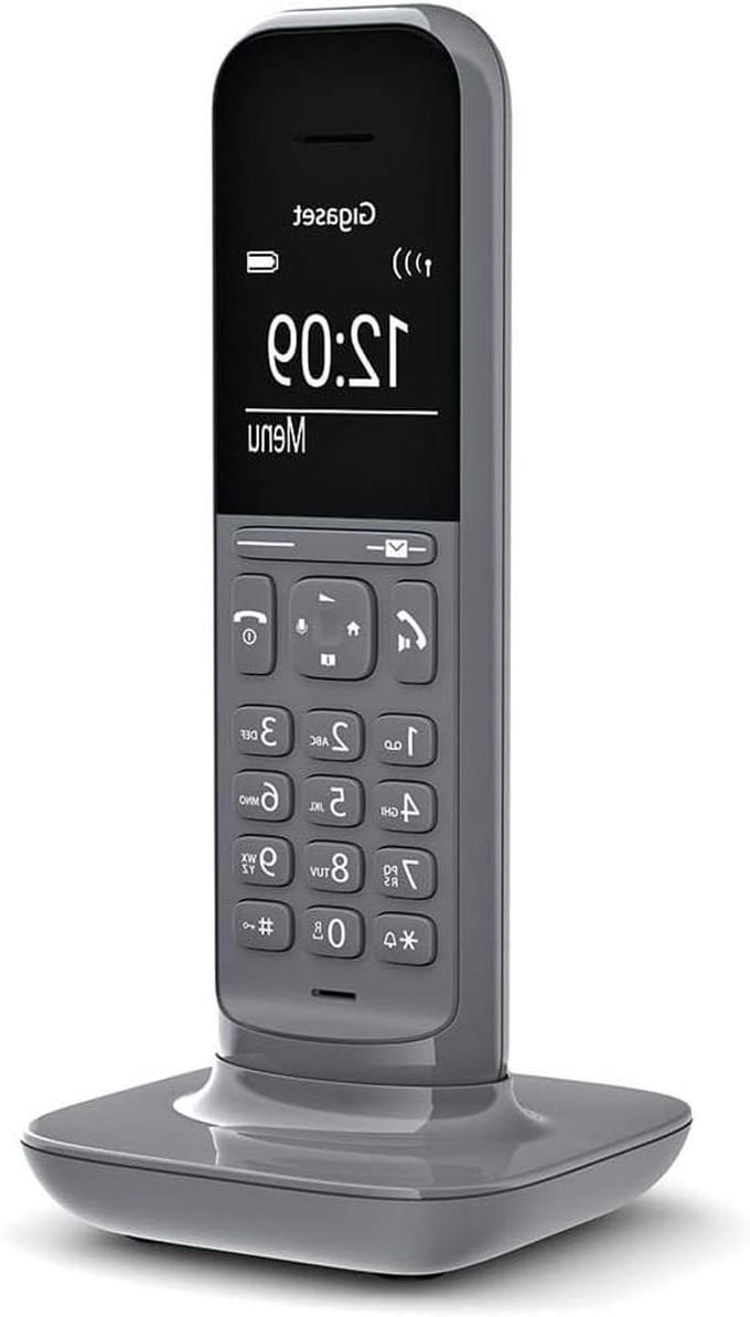 Draadloze Telefoon - Extra Handset - Thuisgebruik - Nummerblokkering - Groot Display - Antracietgrijs