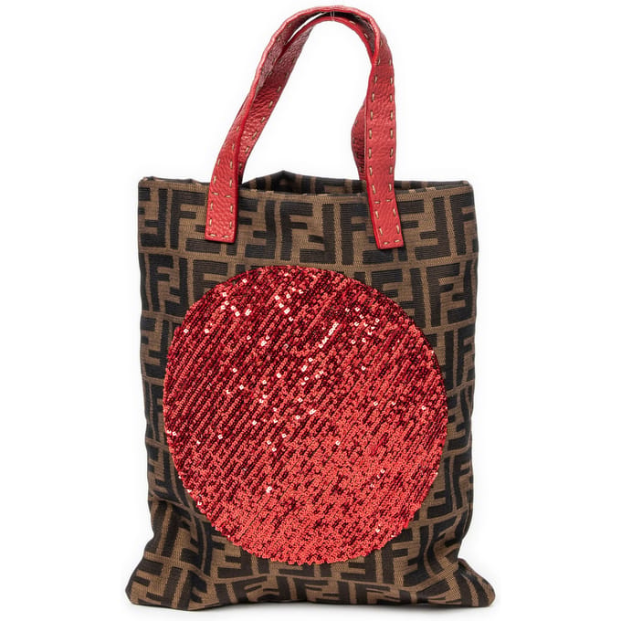 Sequins Flat Tote  Handtas