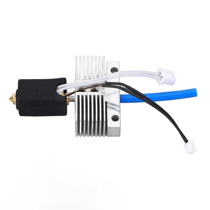Extruder Hot End Kit Volledig Metalen Kop Verwarmingsblok 0.4mm Messing Nozzle voor Neptune 4 Plus 4 Maximum white