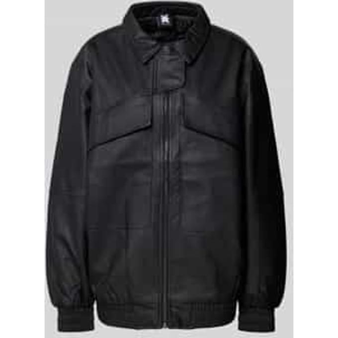 Oversized jack in leerlook