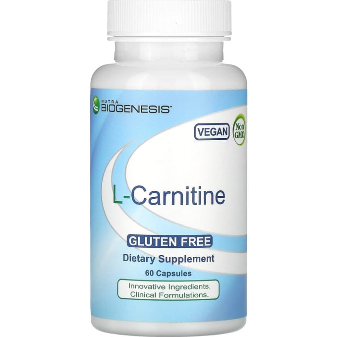 Nutra BioGenesis, L-Carnitine, 60 Capsules
